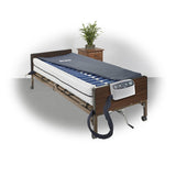 Med Aire Plus Defined Perimeter Low Air Loss Mattress Replacement System, with Low Pressure Alarm, 8"