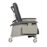 Clinical Care Geri Chair Recliner, Charcoal