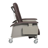 Clinical Care Geri Chair Recliner, Chocolate