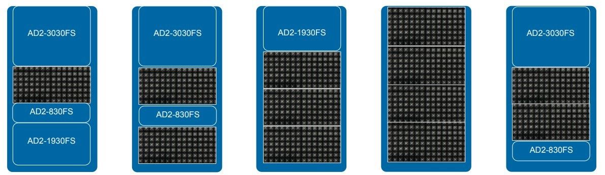 Permobil Adapt 2 Series modular system 42” x 80”