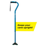 QuadPod Offset Cane, Aquamarine