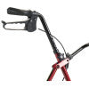 Rollator Rolling Walker with 6" Wheels, Red