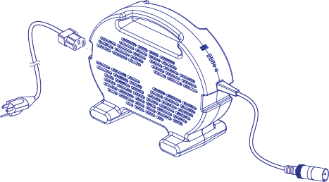 8AH BATTERY CHARGER, LOW INHIBIT