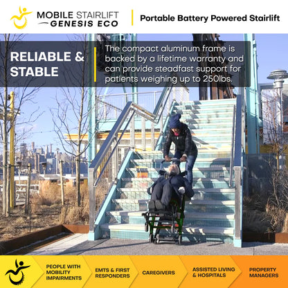THE MOBILE STAIRLIFT - GENESIS ECO