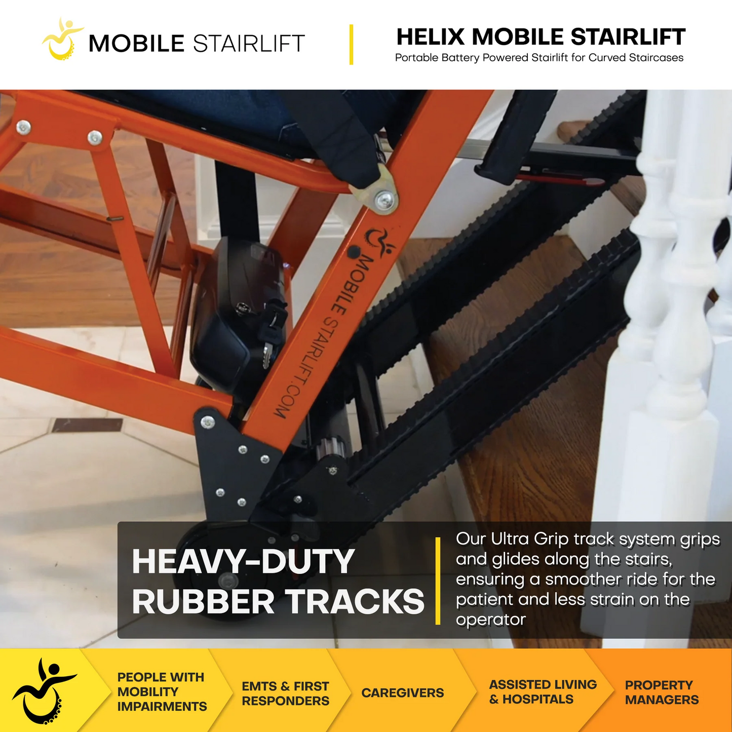 HELIX CURVED STAIRLIFT CHAIR