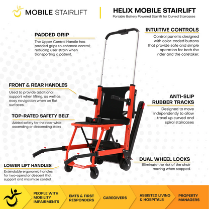 HELIX CURVED STAIRLIFT CHAIR
