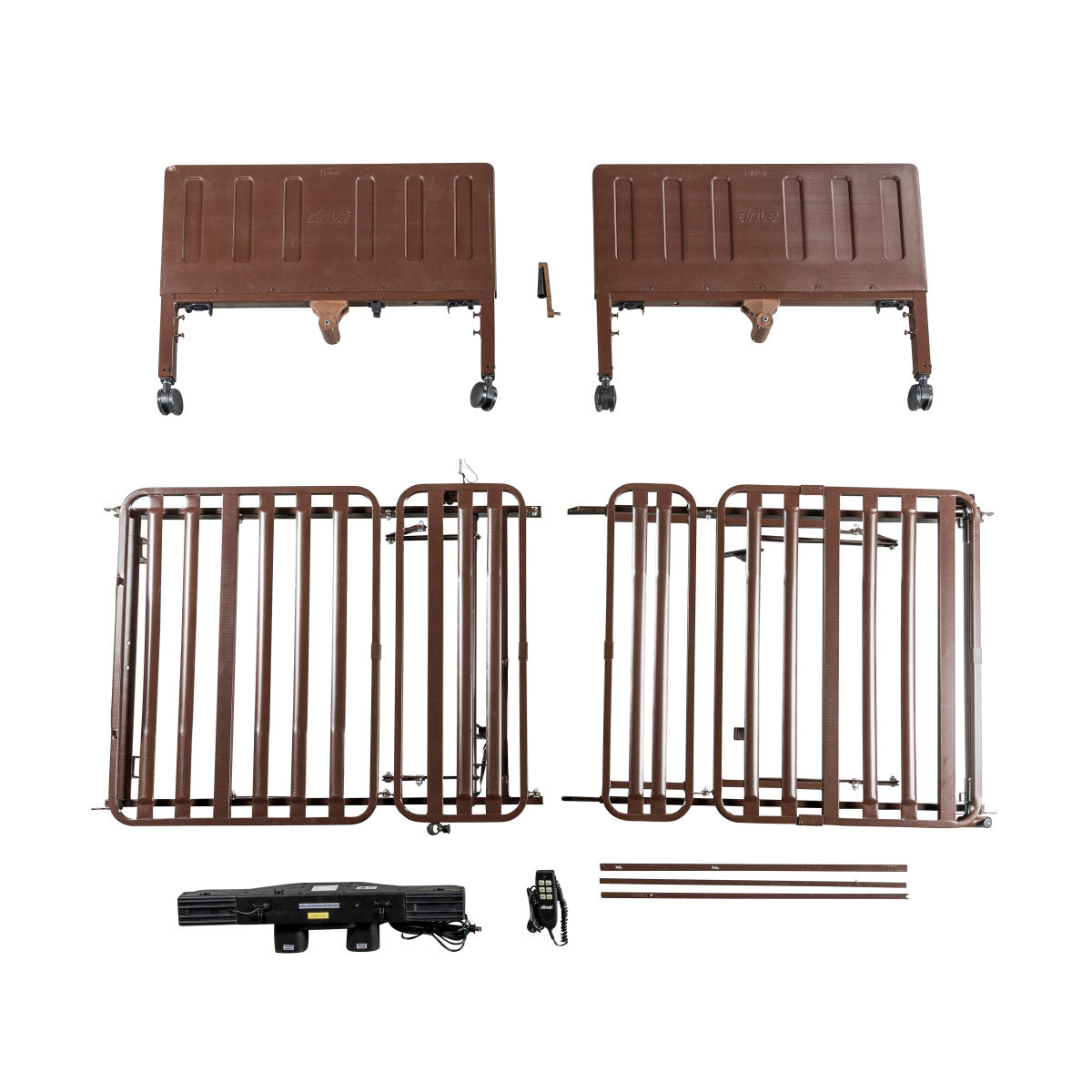 Delta Pro Homecare Bed System, Standard Semi-Electric — 15030N