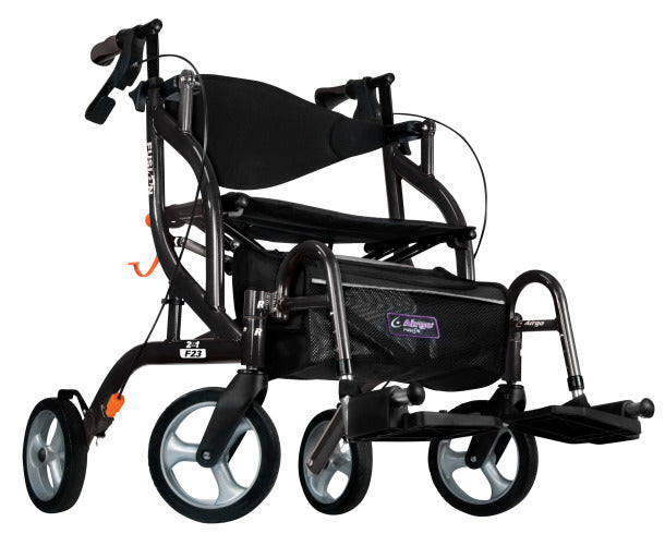 Drive Medical Airgo Fusion F23 Side-Folding Rollator & Transport