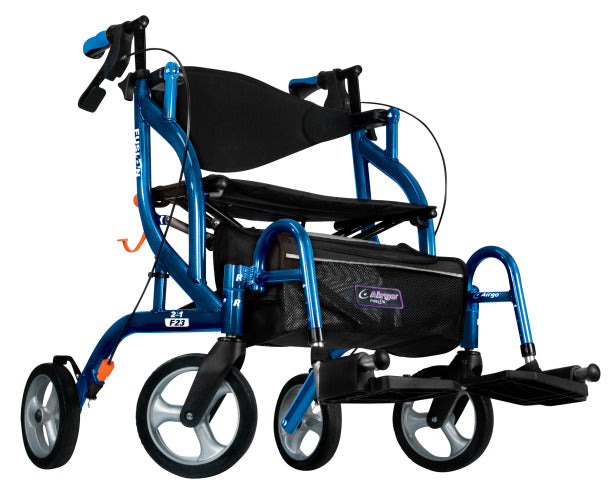 Drive Medical Airgo Fusion F23 Side-Folding Rollator & Transport