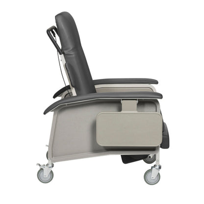 Clinical Care Geri Chair Recliner, Charcoal