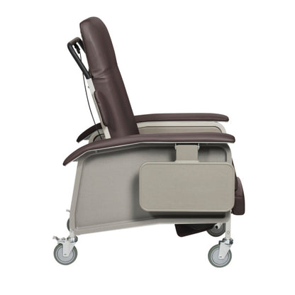Clinical Care Geri Chair Recliner, Chocolate