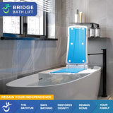 Effortless Bathing: THE BRIDGE Battery Powered Bath Lift
