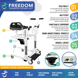 Freedom & Independence: FREEDOM Electric Patient Lift
