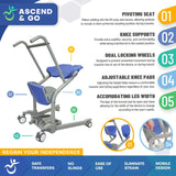 Regain Independence: ASCEND & GO Sit-to-Stand Lift (400 lbs)