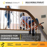 THE MOBILE STAIRLIFT - HELIX