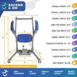 Regain Independence: ASCEND & GO Sit-to-Stand Lift (400 lbs)