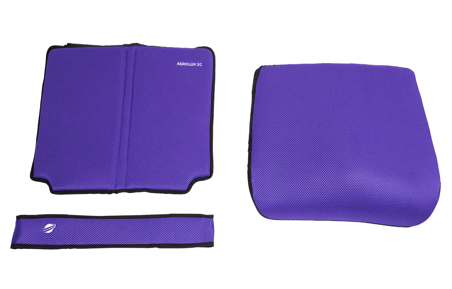 TRAVEL BUGGY - AEROLUX 2C - Purple Cushion Set