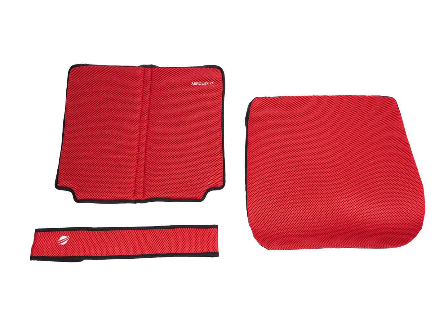 TRAVEL BUGGY - AEROLUX 2C - Red Cushion Set