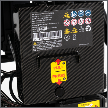 Pride Mobility Jazzy Carbon 27X - 10 Ah Lithium-ion Additional Battery