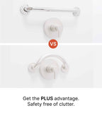 Healthcraft PLUS Crescent Ring + Grab Bar