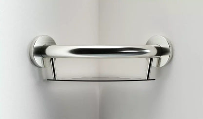Healthcraft PLUS Corner Shelf + Grab Bar