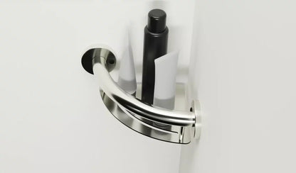 Healthcraft PLUS Corner Shelf + Grab Bar