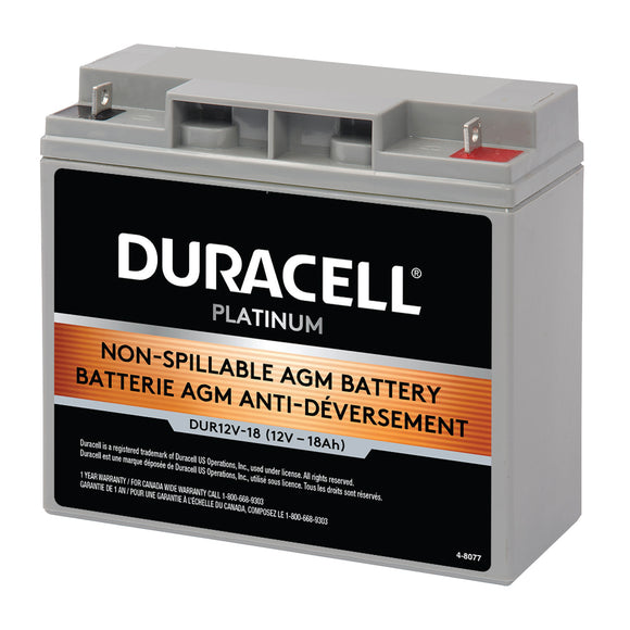 12 Volt - 18Ah Battery - Lead Acid