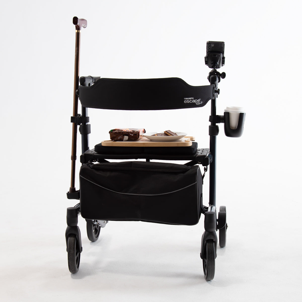 Triumph Mobility  EscapeHD Rollator 450Ib capacity (Blue)