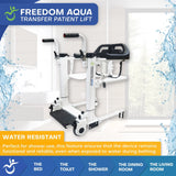 FREEDOM AQUA WATERPROOF PATIENT TRANSFER LIFT - SLING-FREE & PORTABLE