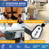 FREEDOM AQUA WATERPROOF PATIENT TRANSFER LIFT - SLING-FREE & PORTABLE