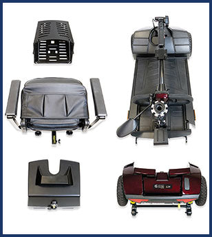 Amylior GS100 Travel Scooter (4-Wheel)