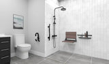 Healthcraft SerenaSeat PRO Bamboo Shower Seat