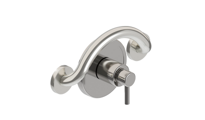 Healthcraft PLUS Crescent Ring + Grab Bar