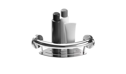 Healthcraft PLUS Corner Shelf + Grab Bar