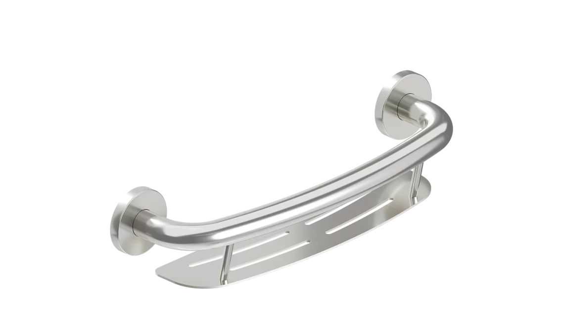 Healthcraft PLUS Bundle: Bamboo Shower Seat + 3x Grab Bars