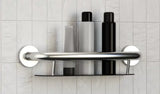 Healthcraft PLUS Shampoo Shelf 16″ + Grab Bar