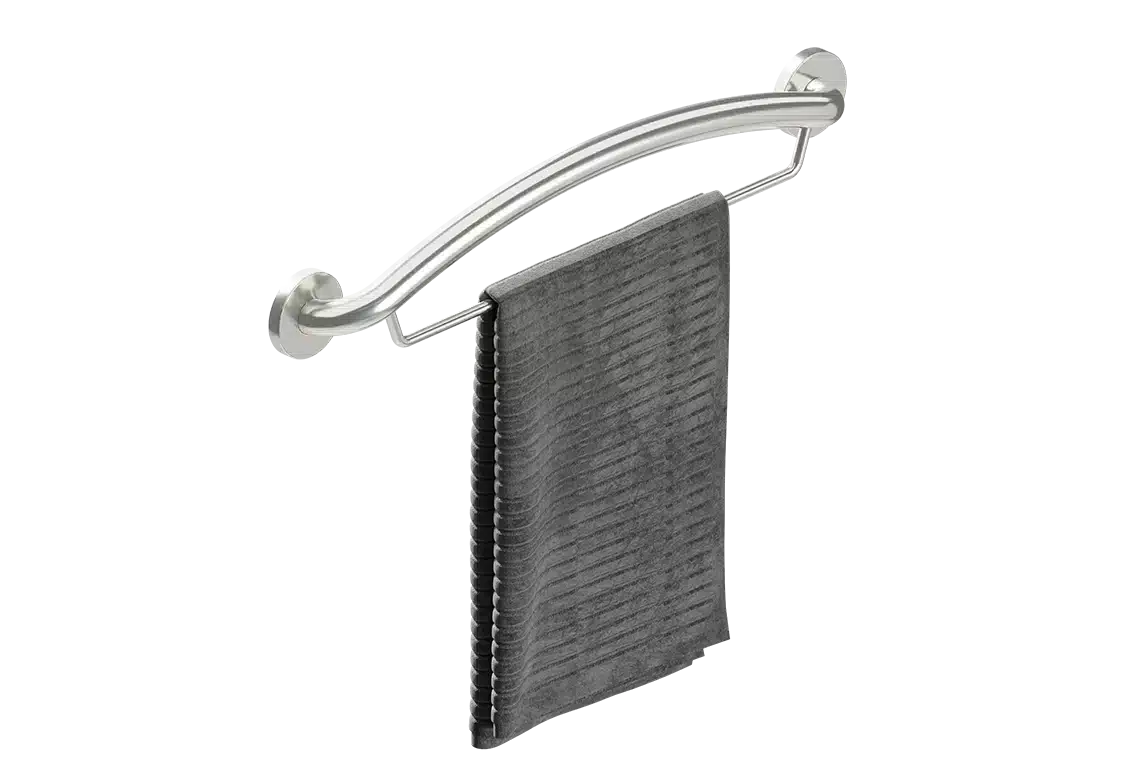 Healthcraft PLUS Towel Bar + Grab Bar