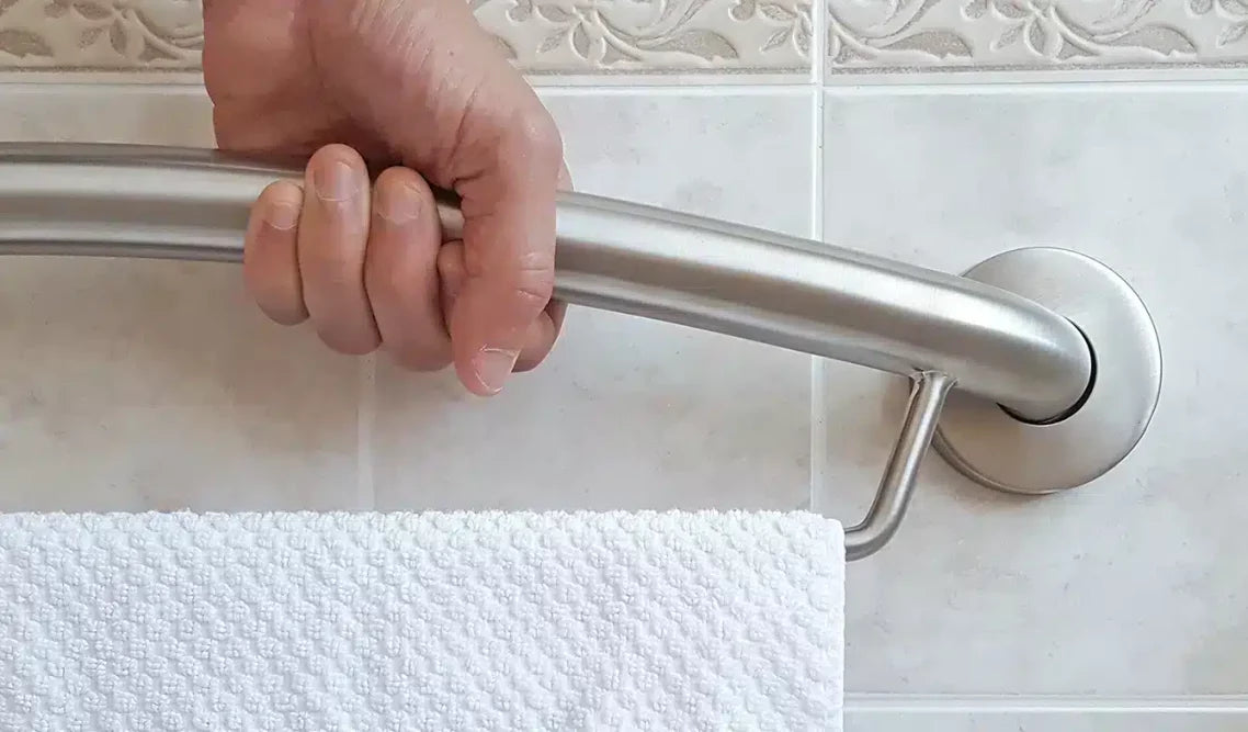 Healthcraft PLUS Towel Bar + Grab Bar