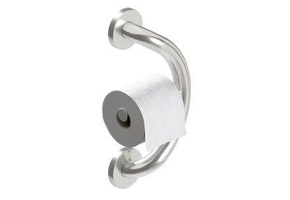 Healthcraft PLUS Toilet Paper Holder + Grab Bar