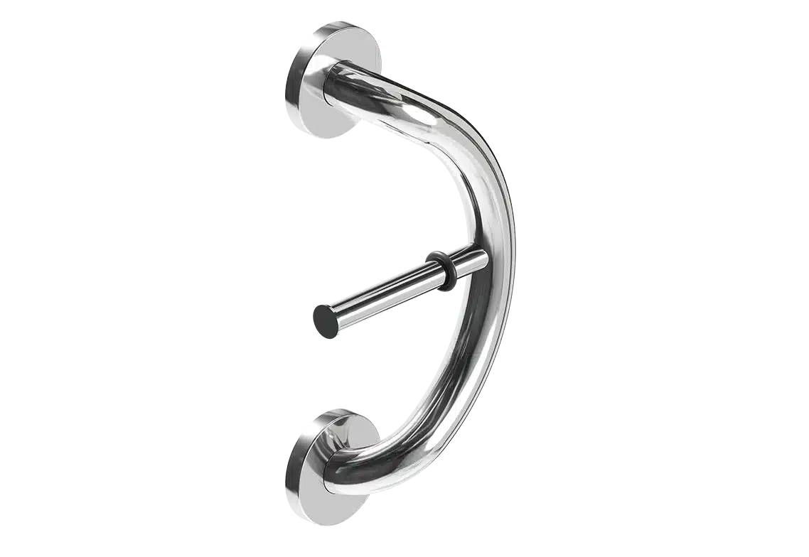 Healthcraft PLUS Toilet Paper Holder + Grab Bar