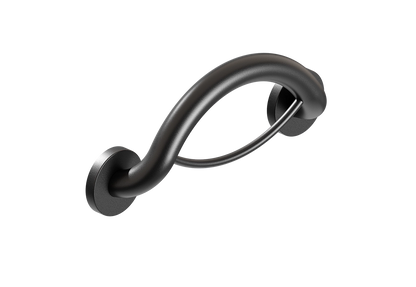 Healthcraft PLUS Towel Ring + Grab Bar