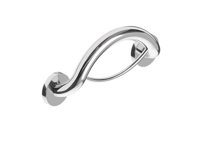 Healthcraft PLUS Towel Ring + Grab Bar