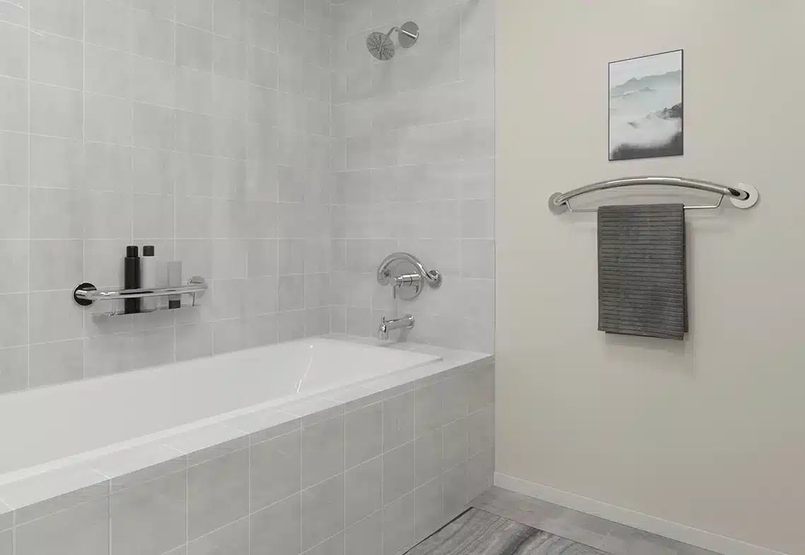 Healthcraft PLUS Towel Bar + Grab Bar