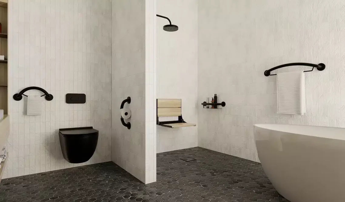 Healthcraft SerenaSeat PRO Bamboo Shower Seat