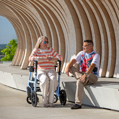 Triumph Prestige 2in1 Rollator - 21" Seat Height