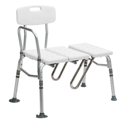 Splash Defense Transfer Bench with Curtain Guard Protection — RTL12032KDR