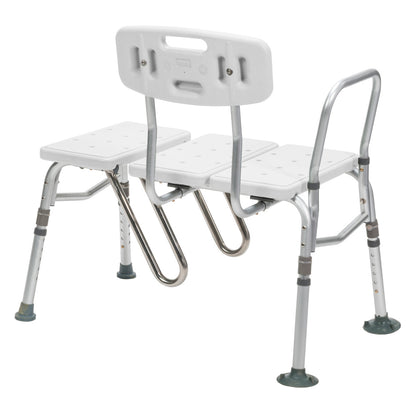 Splash Defense Transfer Bench with Curtain Guard Protection — RTL12032KDR