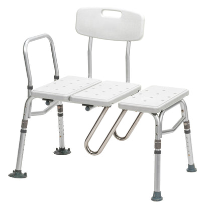 Splash Defense Transfer Bench with Curtain Guard Protection — RTL12032KDR