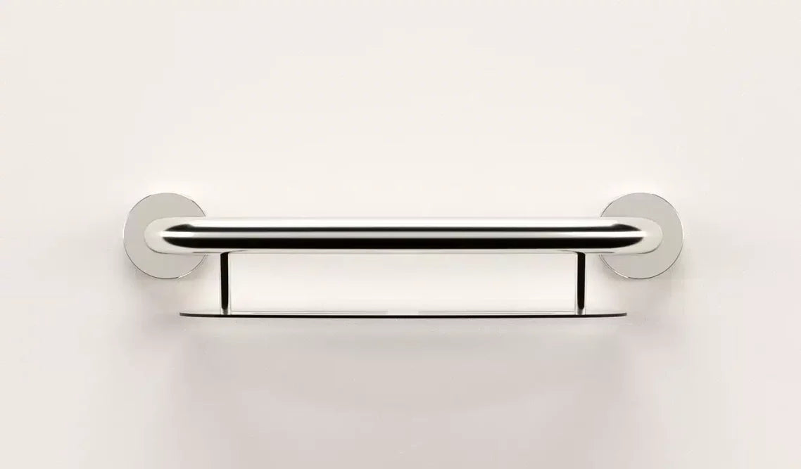 Healthcraft PLUS Shampoo Shelf 16″ + Grab Bar