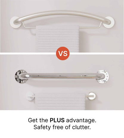 Healthcraft PLUS Towel Bar + Grab Bar